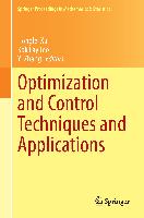 Optimization and Control Techniques and Applications