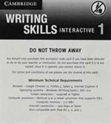 Grammar and Beyond Level 1 Writing Skills Interactive (Standalone for Students) Via Activation Code Card