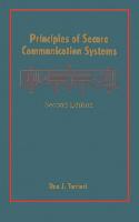 Principles of Secure Communication Systems