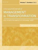 International Journal of Management and Transformation