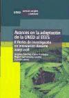 Avances en la adaptación de la UNED al EEES : II Redes de Investigación en Innovación Docente 2007-2008