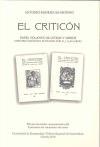 El criticón : papel volante de letras y libros, continuación del fundado por B. J. Gallardo
