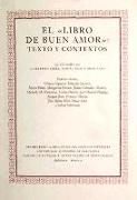 El libro del buen amor. Texto y contextos