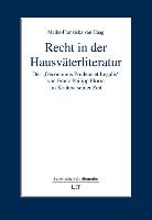 Recht in der Hausväterliteratur