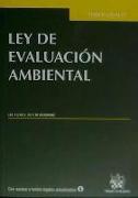 Ley de evaluación ambiental : Ley 21-2013, de 9 de diciembre