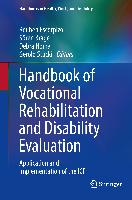 Handbook of Vocational Rehabilitation and Disability Evaluation