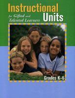 Instructional Units for Gifted and Talented Learners