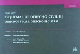 Esquemas de derecho civil III : derechos Reales : derecho registral