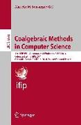 Coalgebraic Methods in Computer Science