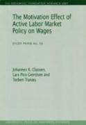 Motivation Effect of Active Labor Market Policy on Wages