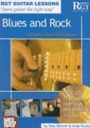 Blues and Rock: 10 Easy-To-Follow Guitar Lessons [With CD]