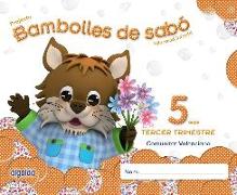 Bambolles de Sabó, Educació Infantil, 5 anys (Valencia). 3 Trimestre