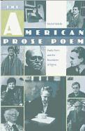 The American Prose Poem