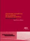 Escritura alfabética de la lengua de signos española