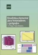 Estadística elemental para historiadores y geógrafos