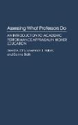 Assessing What Professors Do
