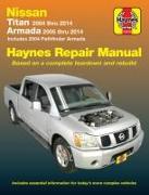 Nissan Titan (2004-2014) & Armada (2005-2014) Haynes Repair Manual (USA)