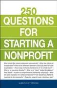 250 Questions for Starting a Nonprofit