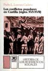 Los conflictos populares en Castilla (siglos XVI-XVII)