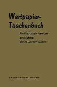 Wertpapier Taschenbuch