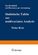 Statistische Tafeln zur multivariaten Analysis