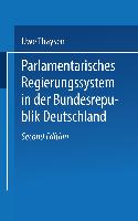 Parlamentarisches Regierungssystem in der Bundesrepublik Deutschland