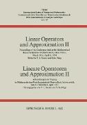 Linear Operators and Approximation II / Lineare Operatoren und Approximation II