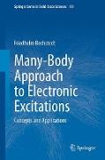 Many-Body Approach to Electronic Excitations