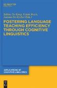 Fostering Language Teaching Efficiency through Cognitive Linguistics