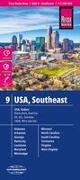 Reise Know-How Landkarte USA 9 Südost 1 : 1.250.000: Missouri, Kentucky, West Virginia, South Carolina