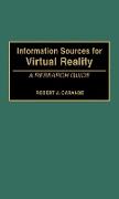 Information Sources for Virtual Reality