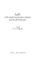 Saffo Nella Tradizione Poetica Italiana Dal SEI All'ottocento