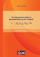 Ein Toleranzartikel für die Bundesverfassung der Schweiz? Darstellung und Bewertung des Vorschlags von J.P. Müller und D. Thürer