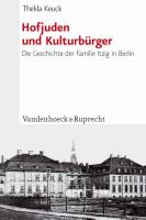 Hofjuden und Kulturbürger