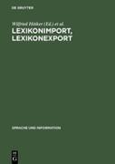 Lexikonimport, Lexikonexport