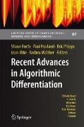 Recent Advances in Algorithmic Differentiation