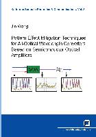 Pattern effect mitigation techniques for all-optical wavelength converters based on semiconductor optical amplifiers