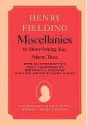 Miscellanies by Henry Fielding, vol. 2