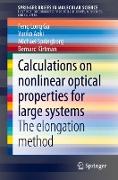 Calculations on nonlinear optical properties for large systems