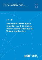 AlGaN/GaN-HEMT power amplifiers with optimized power-added efficiency for X-band applications