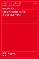 Die politische Partei in der Insolvenz