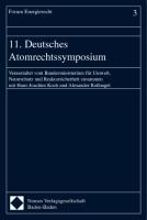 11. Deutsches Atomrechtssymposium