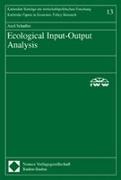 Ecological Input-Output Analysis. Dissertation