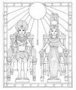 King Tut Coloring Book