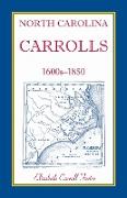 North Carolina Carrolls, 1600s-1850