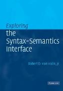 Exploring the Syntax-Semantics Interface