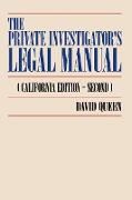 The Private Investigator's Legal Manual