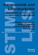 Germanistik und Literaturkritik