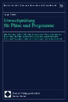 Umweltprüfung für Pläne und Programme