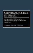 Criminal Justice In Israel